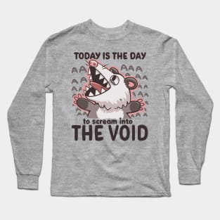 Scream into the Void Long Sleeve T-Shirt